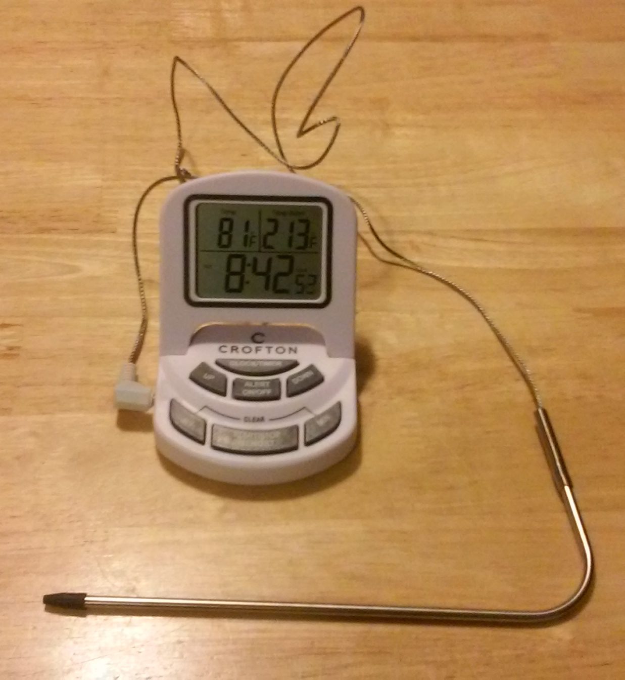 How To Use Crofton Digital Kitchen Thermometer