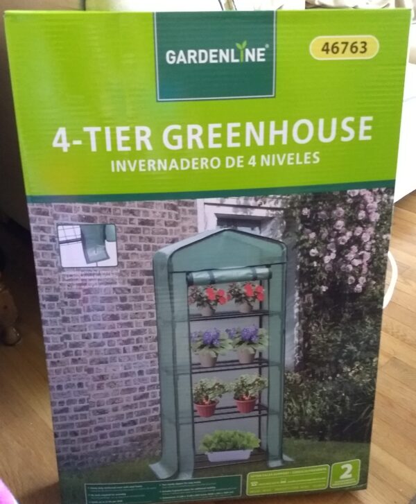 Gardenline 4Tier Greenhouse ALDI REVIEWER