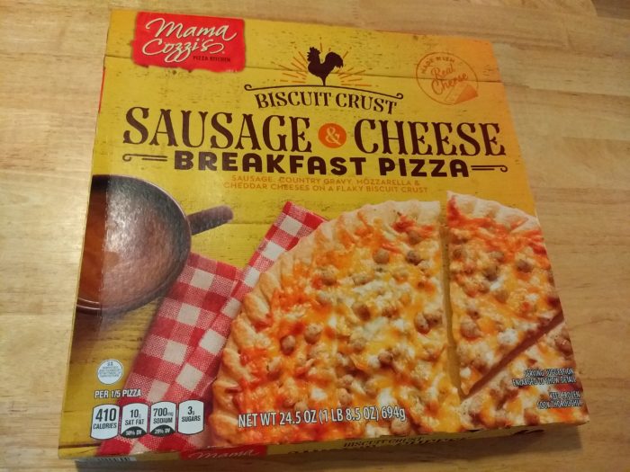 Mama Cozzi's Biscuit Crust Sausage and Cheese Breakfast Pizza | Aldi ...