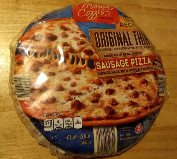 Mama Cozzi's Original Thin Crust Pizza | Aldi Reviewer