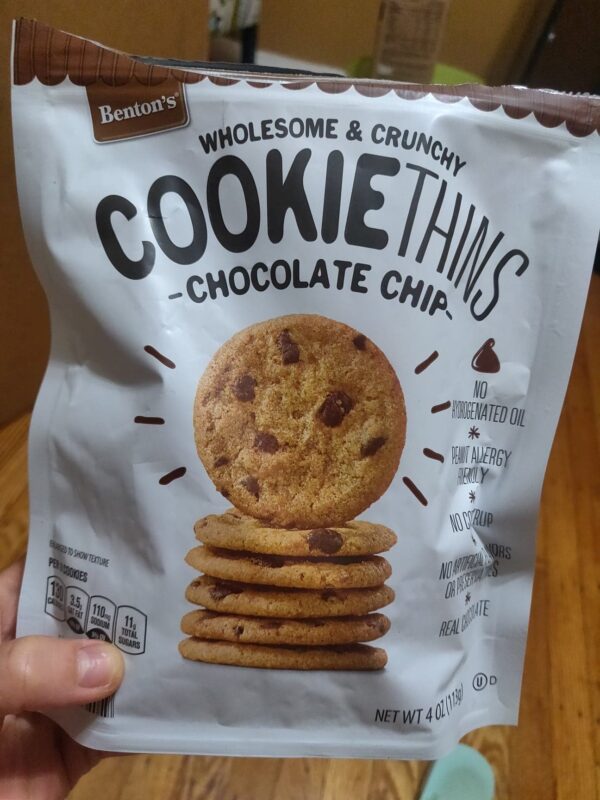 Benton's Chocolate Chip Cookie Thins | Aldi Reviewer