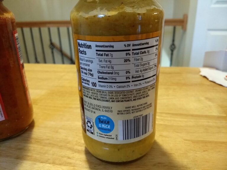 Cook House Korma Sauce | Aldi Reviewer