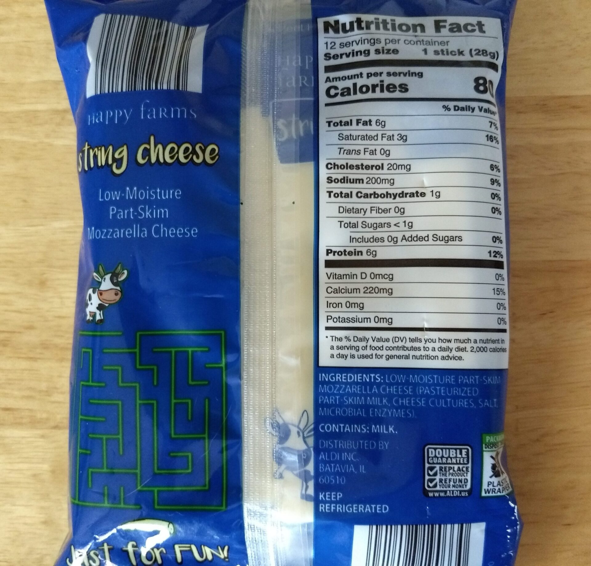 Cheese String Nutrition Label Nutrition Ftempo