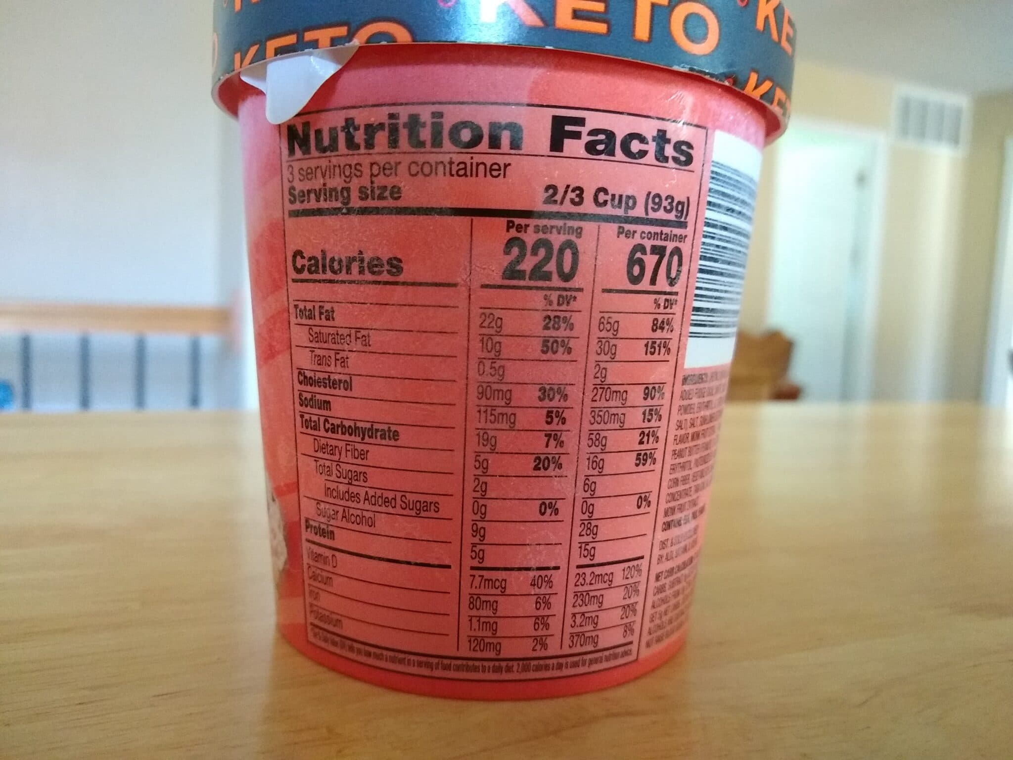 Sundae Shoppe Keto Ice Cream Pints | Aldi Reviewer