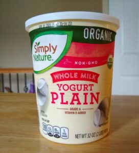 Simply Nature Organic Whole Milk Plain Yogurt | Aldi Reviewer