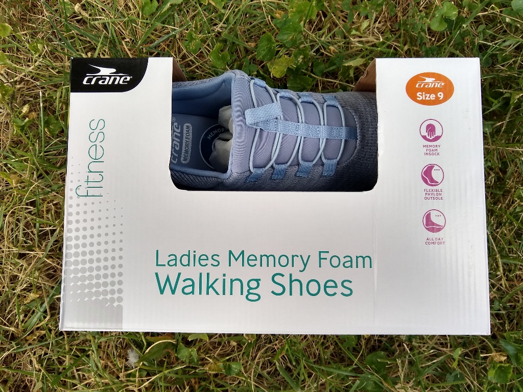 memory foam walking shoes