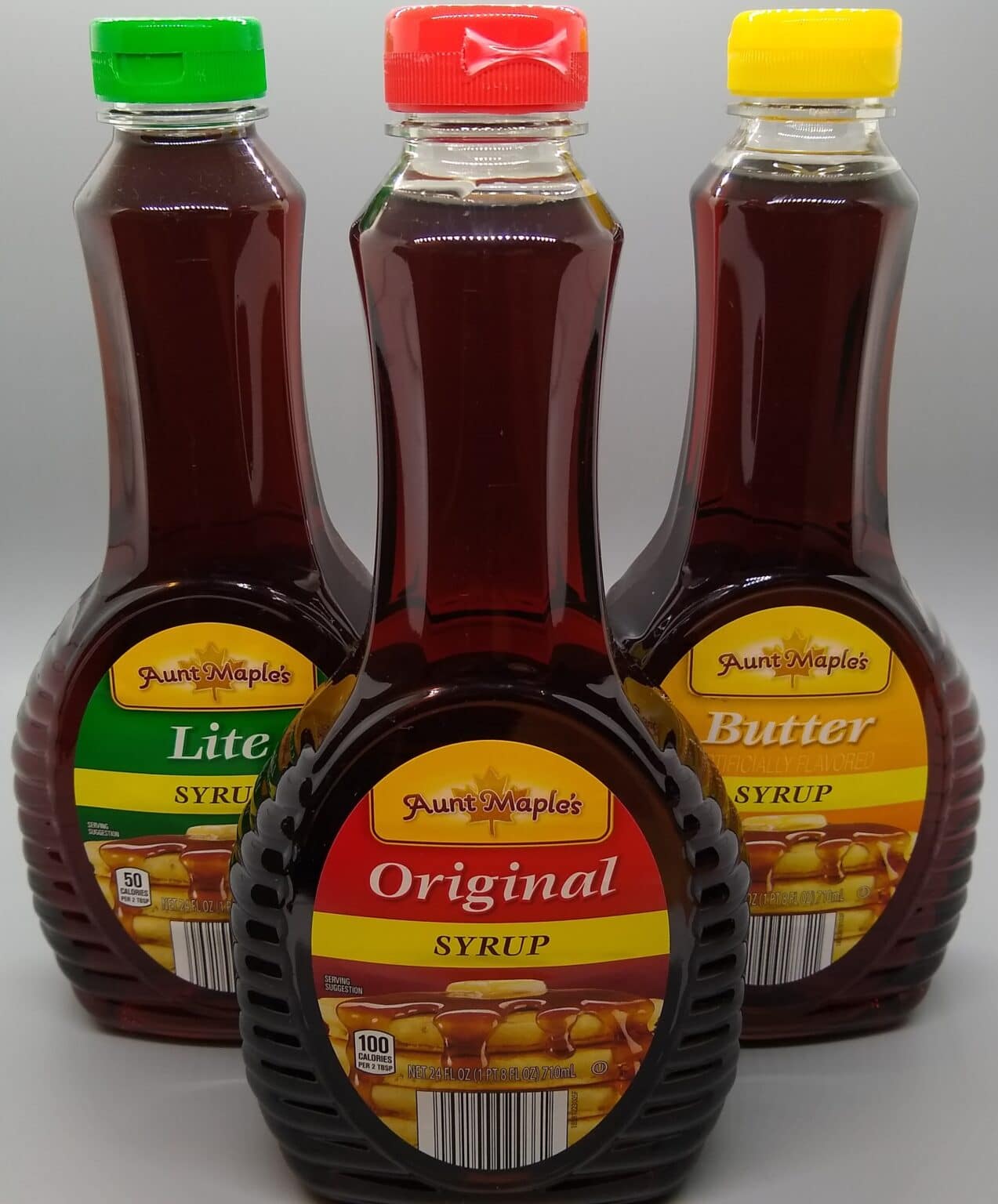 Aunt Maple s Syrup  Original Butter and Lite  ALDI  REVIEWER