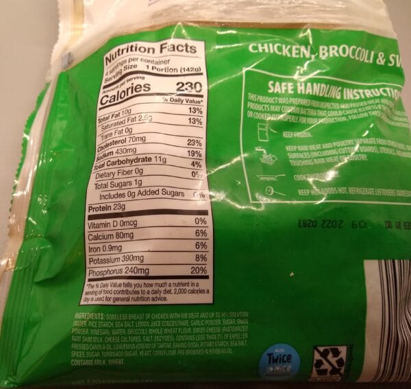 Kirkwood Chicken Broccoli And Swiss Breaded Stuffed Chicken Breasts Aldi Reviewer