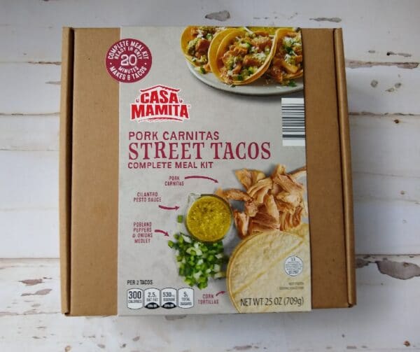 Casa Mamita Pork Carnitas Street Tacos Complete Meal Kit Aldi Reviewer