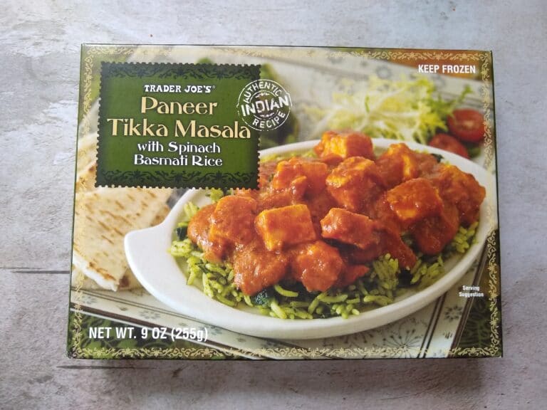 Trader Joe's Paneer Tikka Masala with Spinach Basmati Rice ...