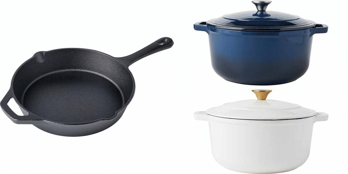 Aldi's bargain dupe for luxury Le Creuset cast iron cookware