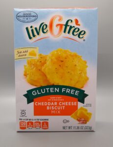 liveGfree Gluten Free Cheddar Cheese Biscuit Mix | Aldi Reviewer