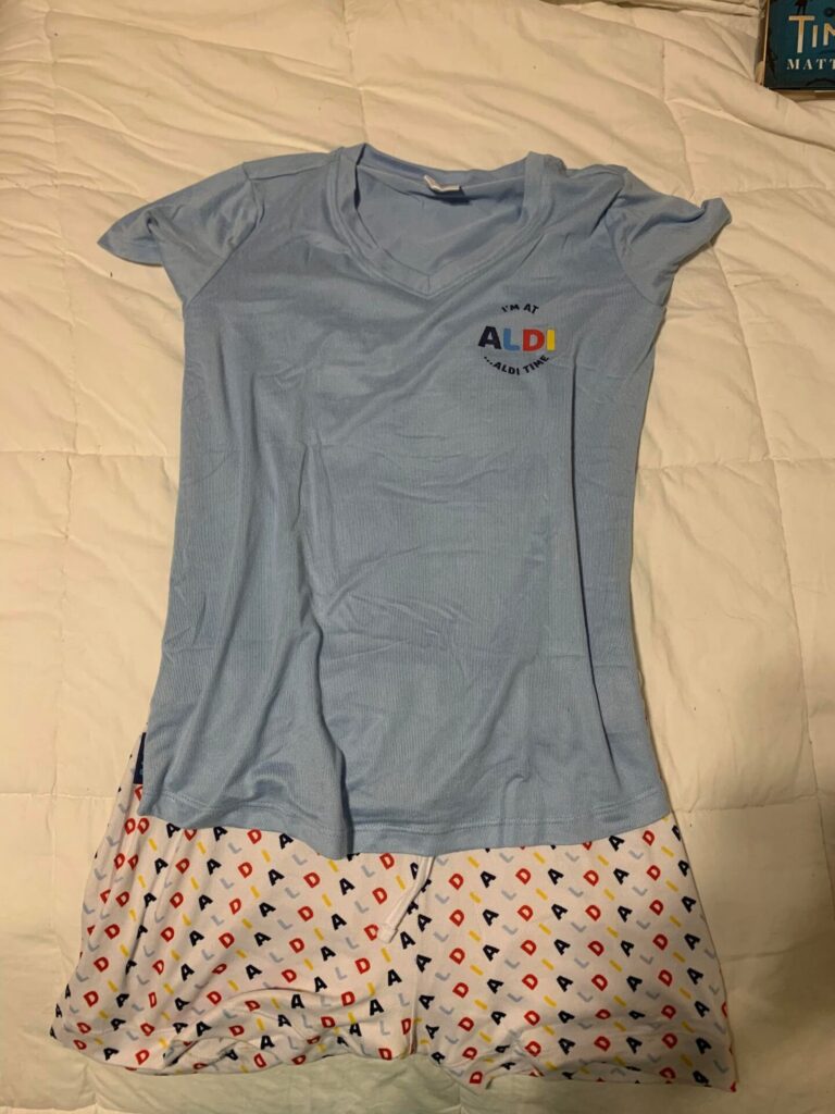 Serra Ladies' Aldi Fan Pajama Set (Aldi Gear Capsule Collection) ALDI