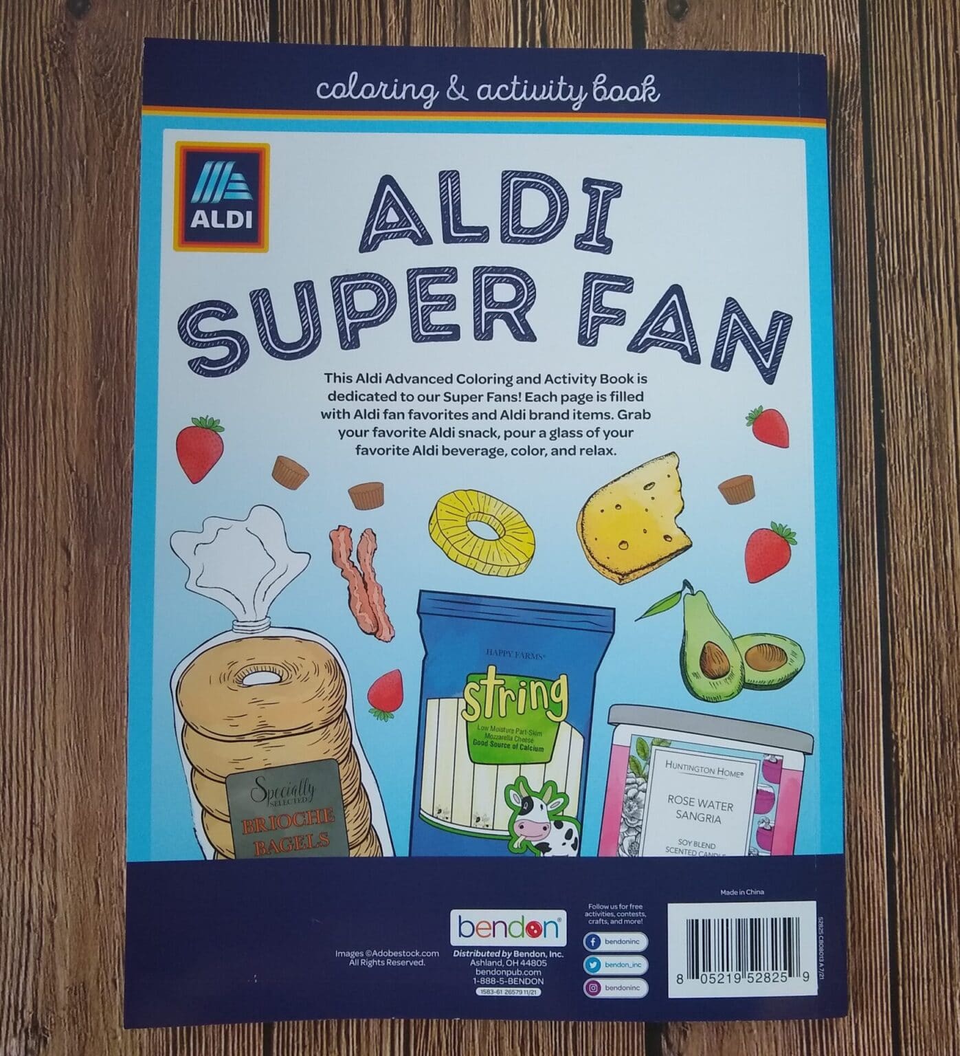 Aldi Creates a Coloring Book for Super Fans Aldi Reviewer