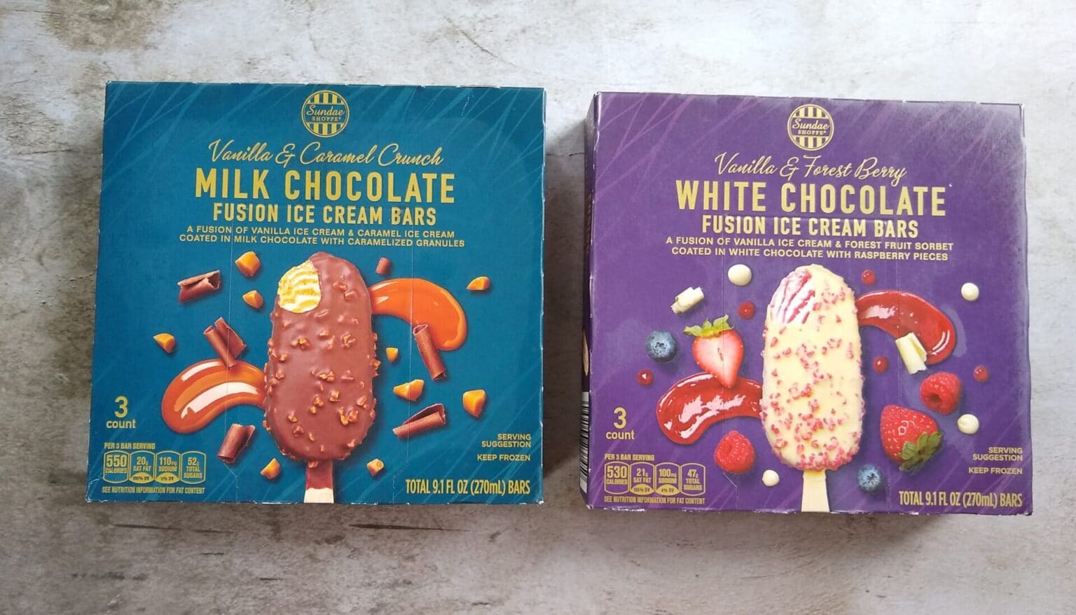 Sundae Shoppe Fusion Ice Cream Bars Aldi Reviewer