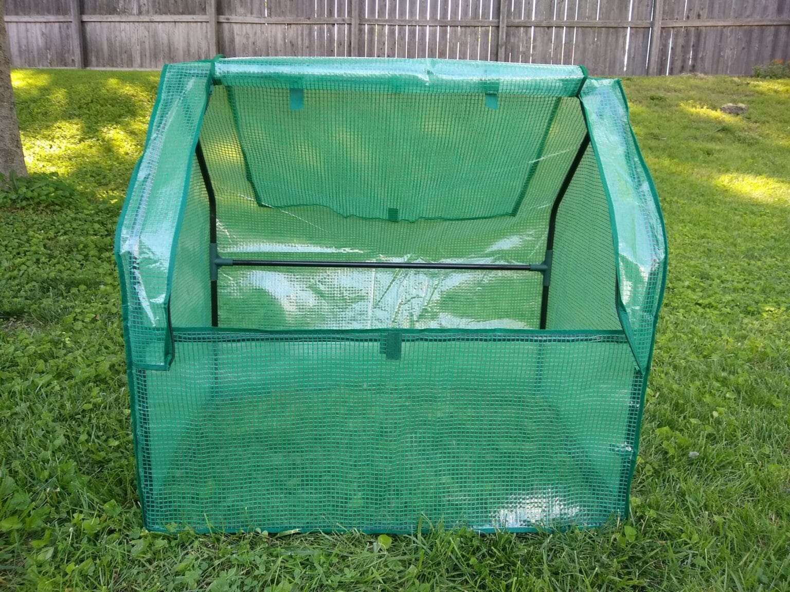 gardenline-mini-drop-over-greenhouse-aldi-reviewer