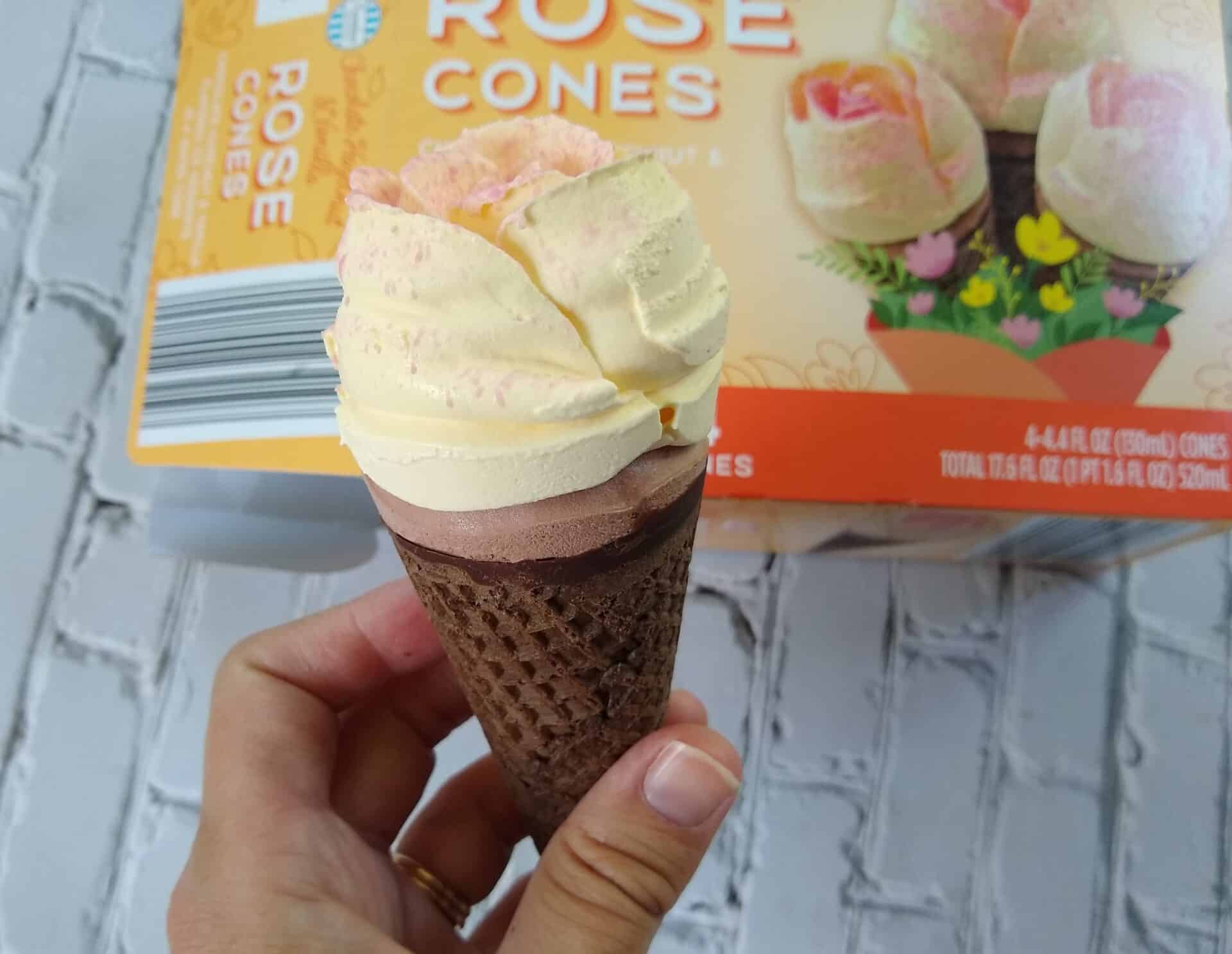 Aldi Is Selling Rose-Shaped Ice Cream Cones Starting Next Week