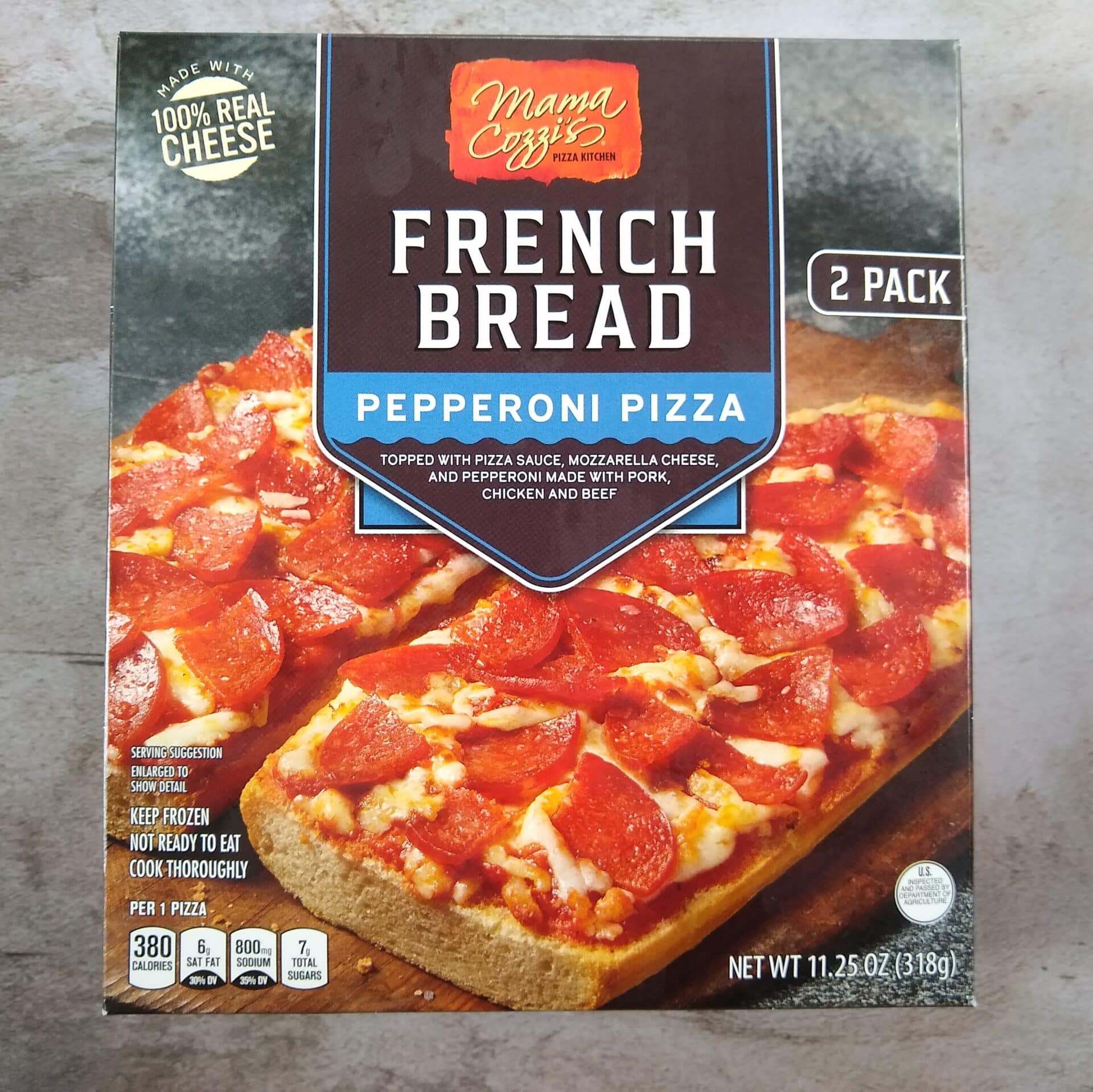 Mama Cozzi s French Bread Pizza ALDI REVIEWER