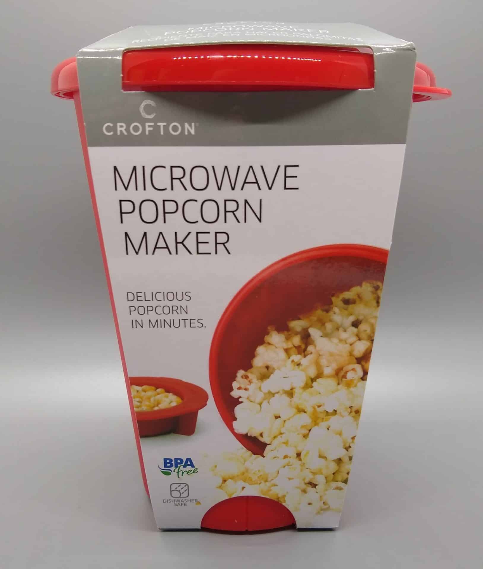 Crofton Microwave Popcorn Maker ALDI REVIEWER