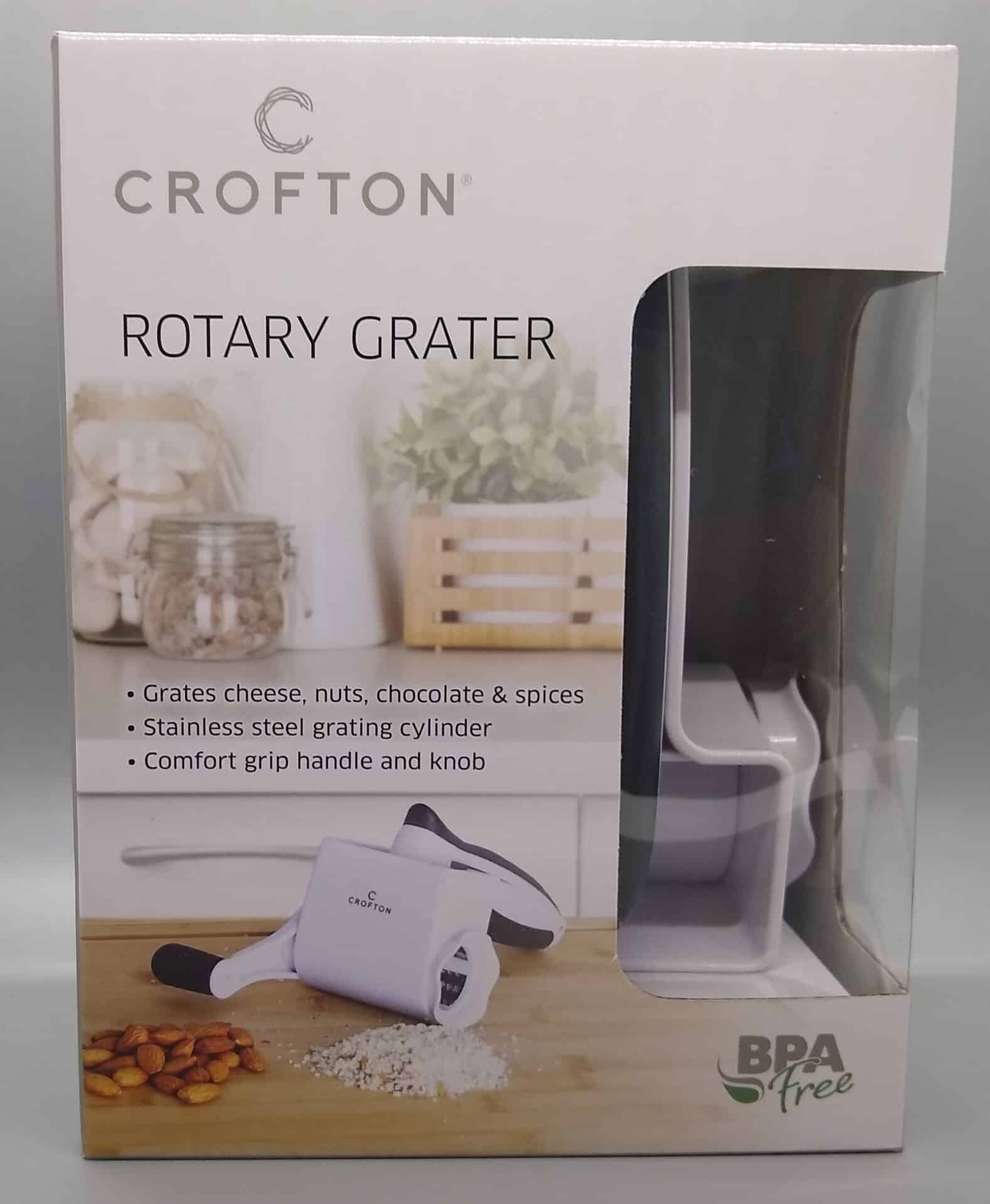  Rotary Cheese Grater Manual Handheld Cheese Grater with  Stainless Steel Drum for Grating Hard Cheese Chocolate Nuts Kitchen Tool  (/, White, 1): Home & Kitchen