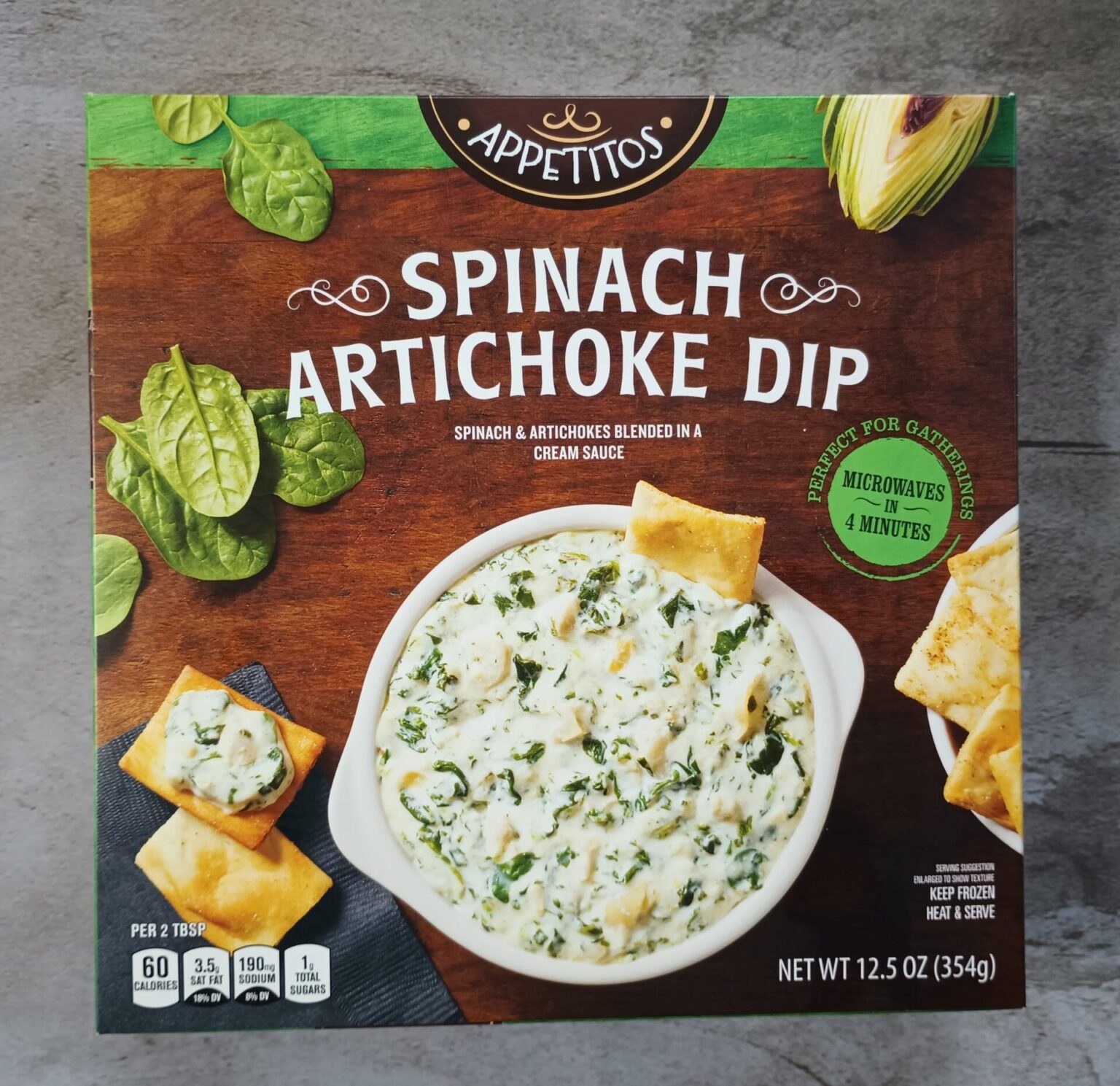 Appetitos Spinach & Artichoke Dip Aldi Reviewer