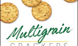 Multigrain Crackers with Sunflower and Flax Seeds product label