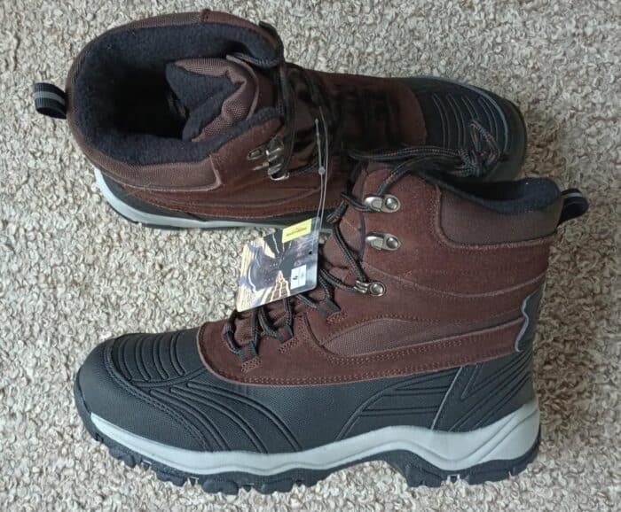 Adventuridge Men's Winter Boots | Aldi Reviewer