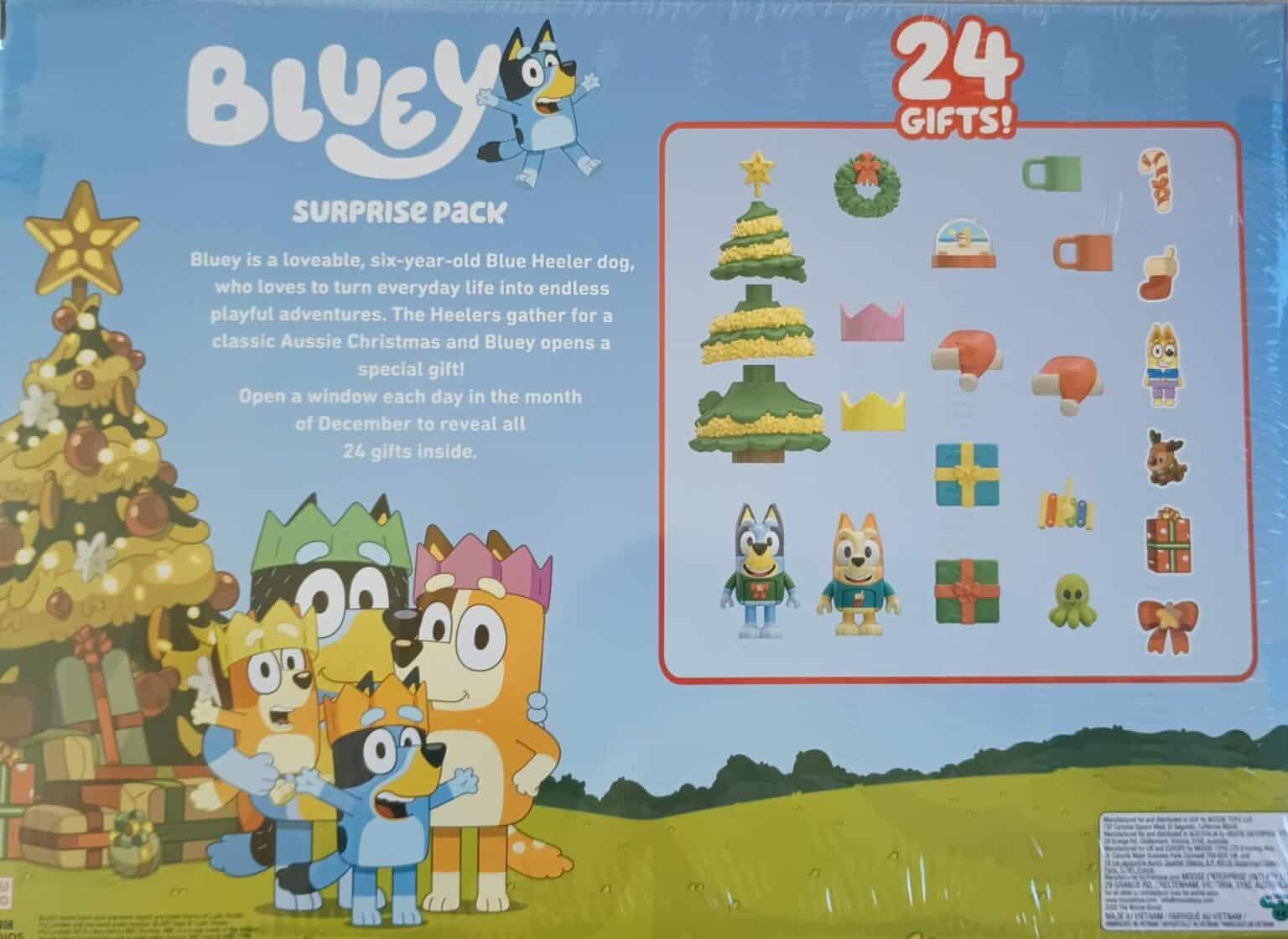 Moose Toys Bluey Advent Calendar Aldi Reviewer