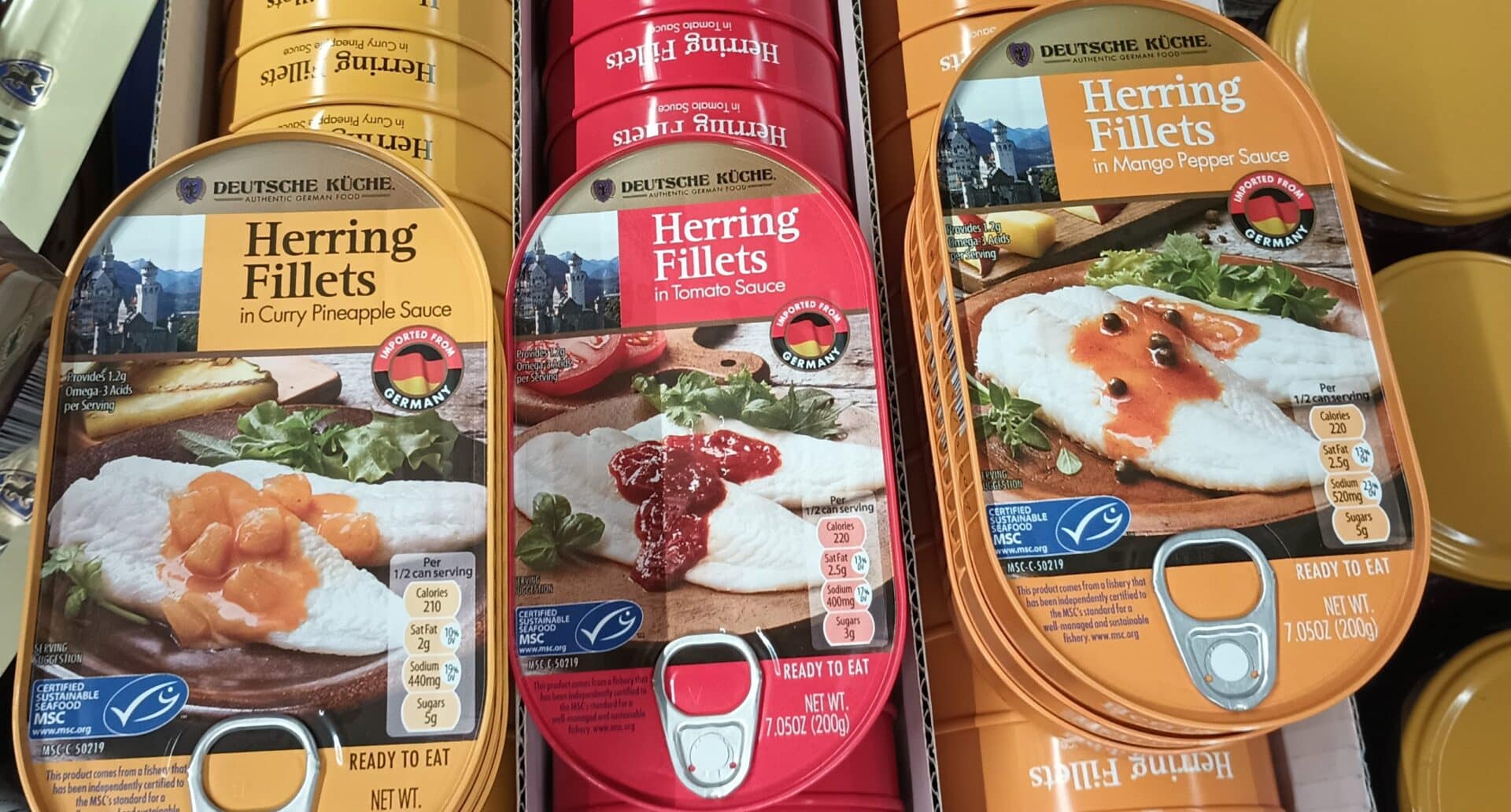 Aldi Stocks Deutsche Küche Herring Fillets During German Week Aldi