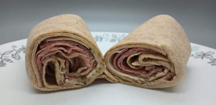 Park Street Deli Wraps: Italian-Style Wrap + Turkey Club Wrap