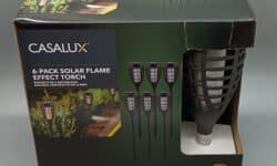 Casalux 6-Pack Solar Flame Effect Torch