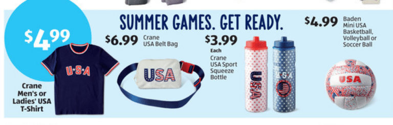 Aldi Stocking Olympic-Themed Gear Just in Time for Paris 2024