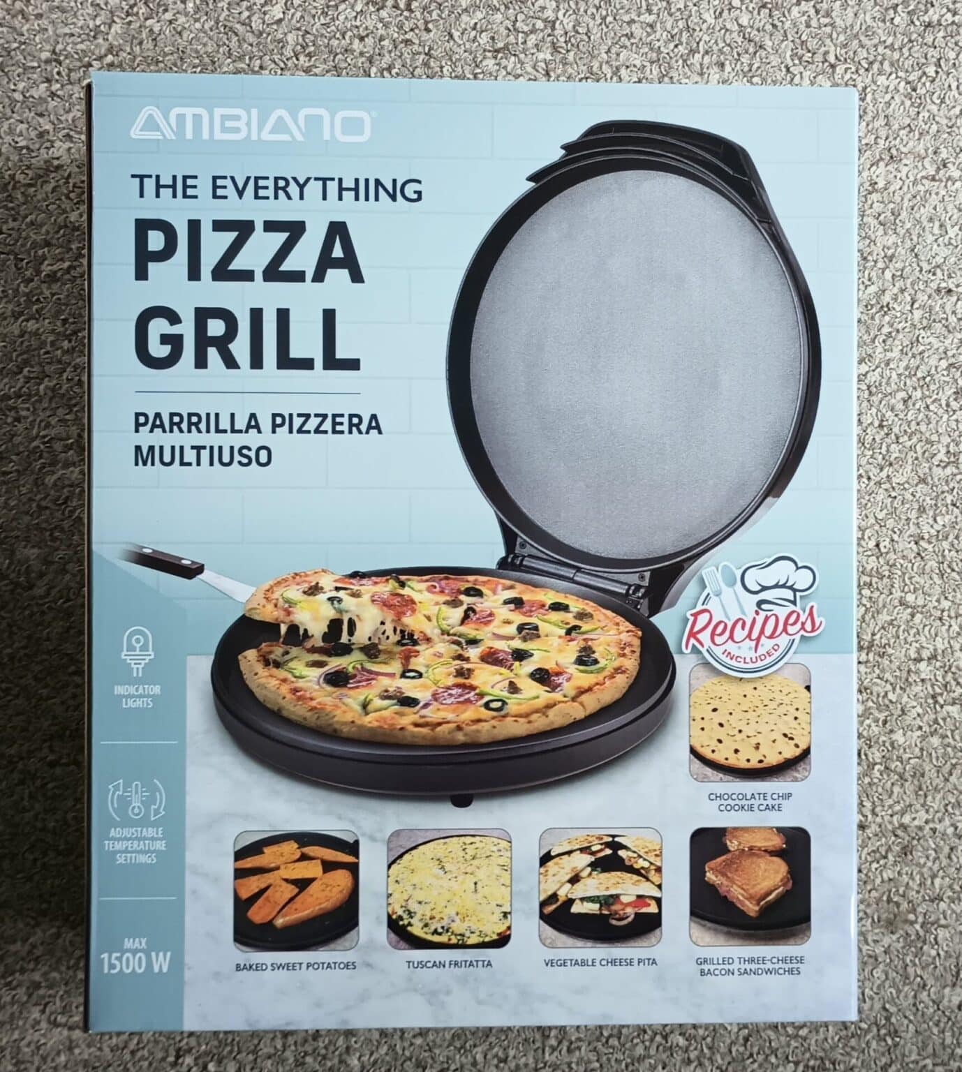 Ambiano The Everything Pizza Grill | Aldi Reviewer