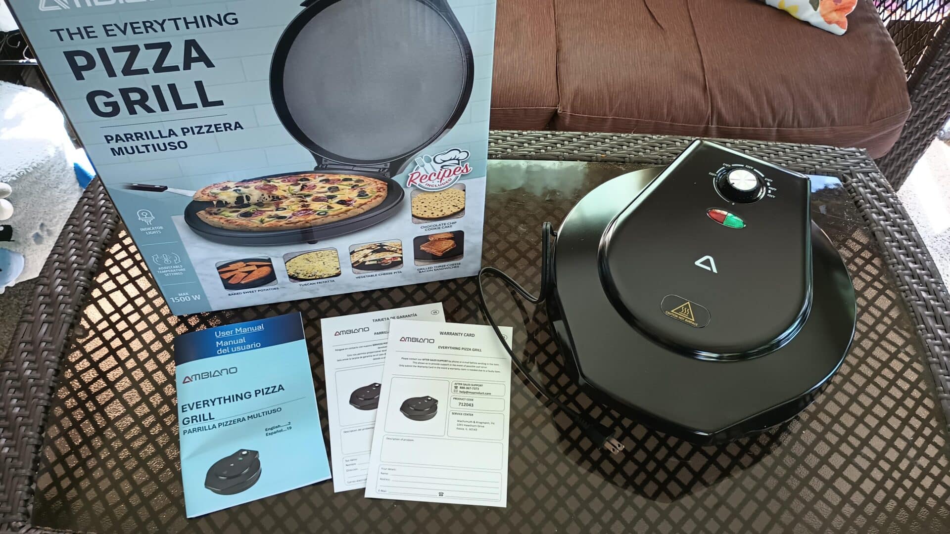 Ambiano The Everything Pizza Grill Aldi Reviewer