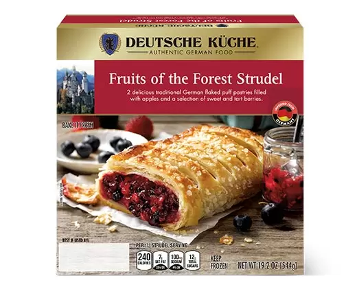 Deutsche Kuche Fruits of the Forest Strudel